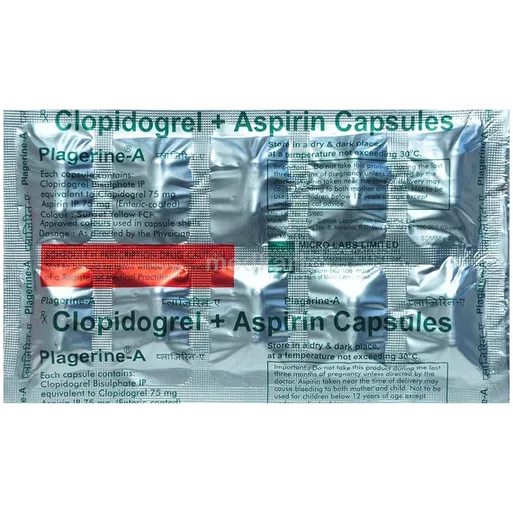 plagerine a 75mg capsule 10's